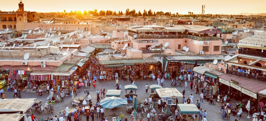 morocco marrakesh market. Photo by CALIN STAN